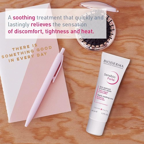 بيوديرما كريم سينسيبيو فورت ملطف سريع للبشرة الحساسة | 40 مل